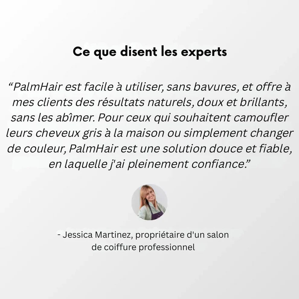 PalmHair™ - Shampoing colorant instantané