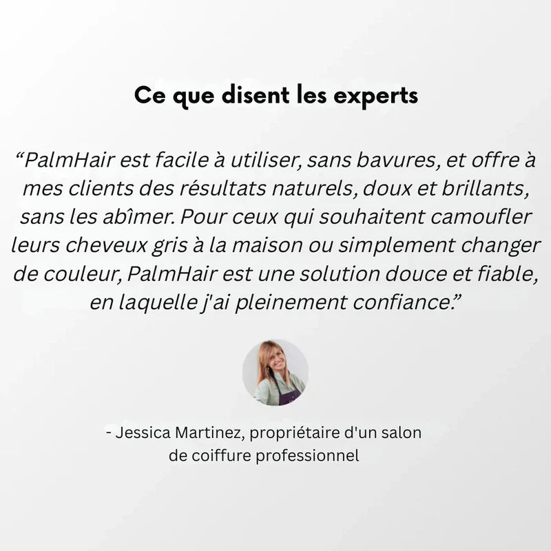 PalmHair™ - Shampoing colorant instantané