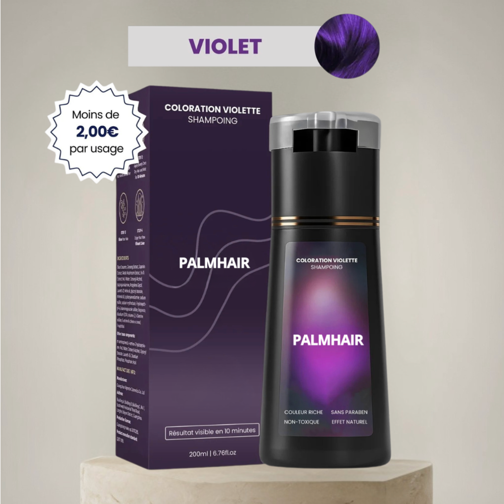 Shampoing colorant instantané