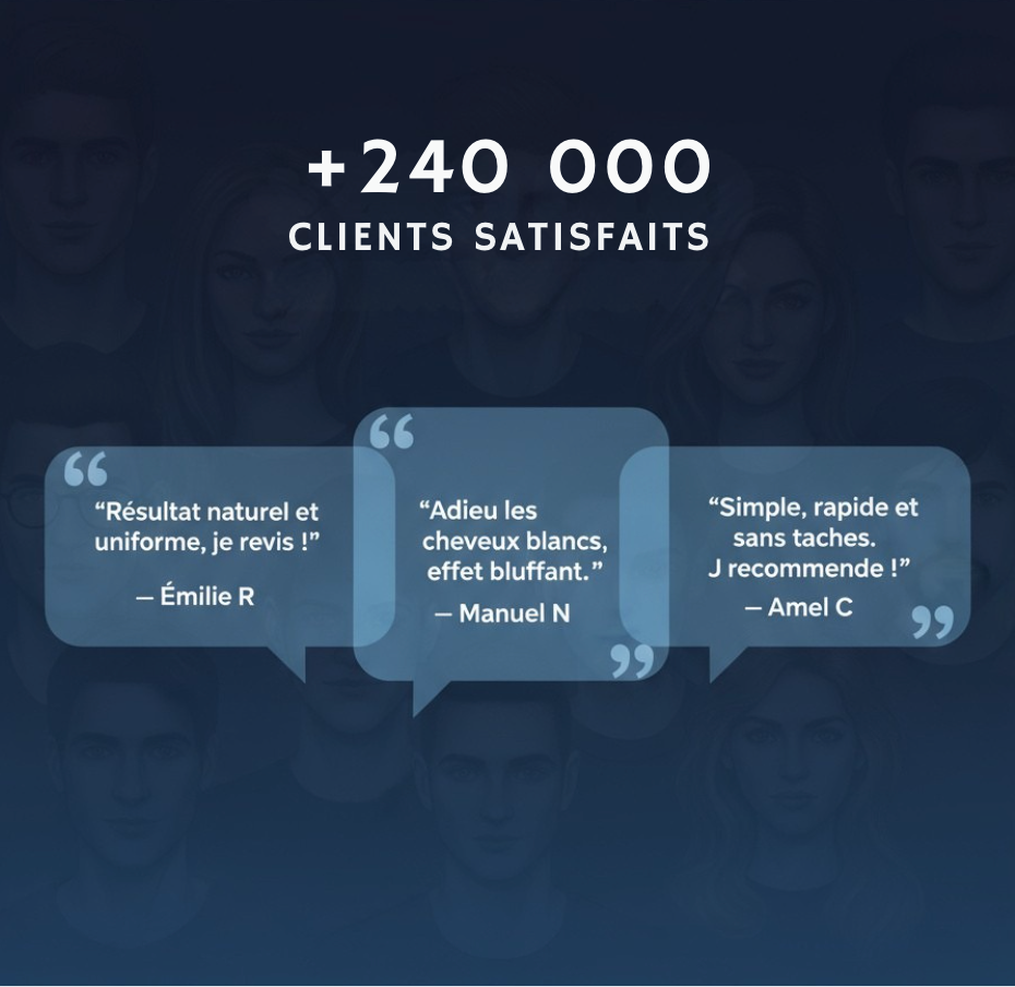 Shampoing colorant instantané