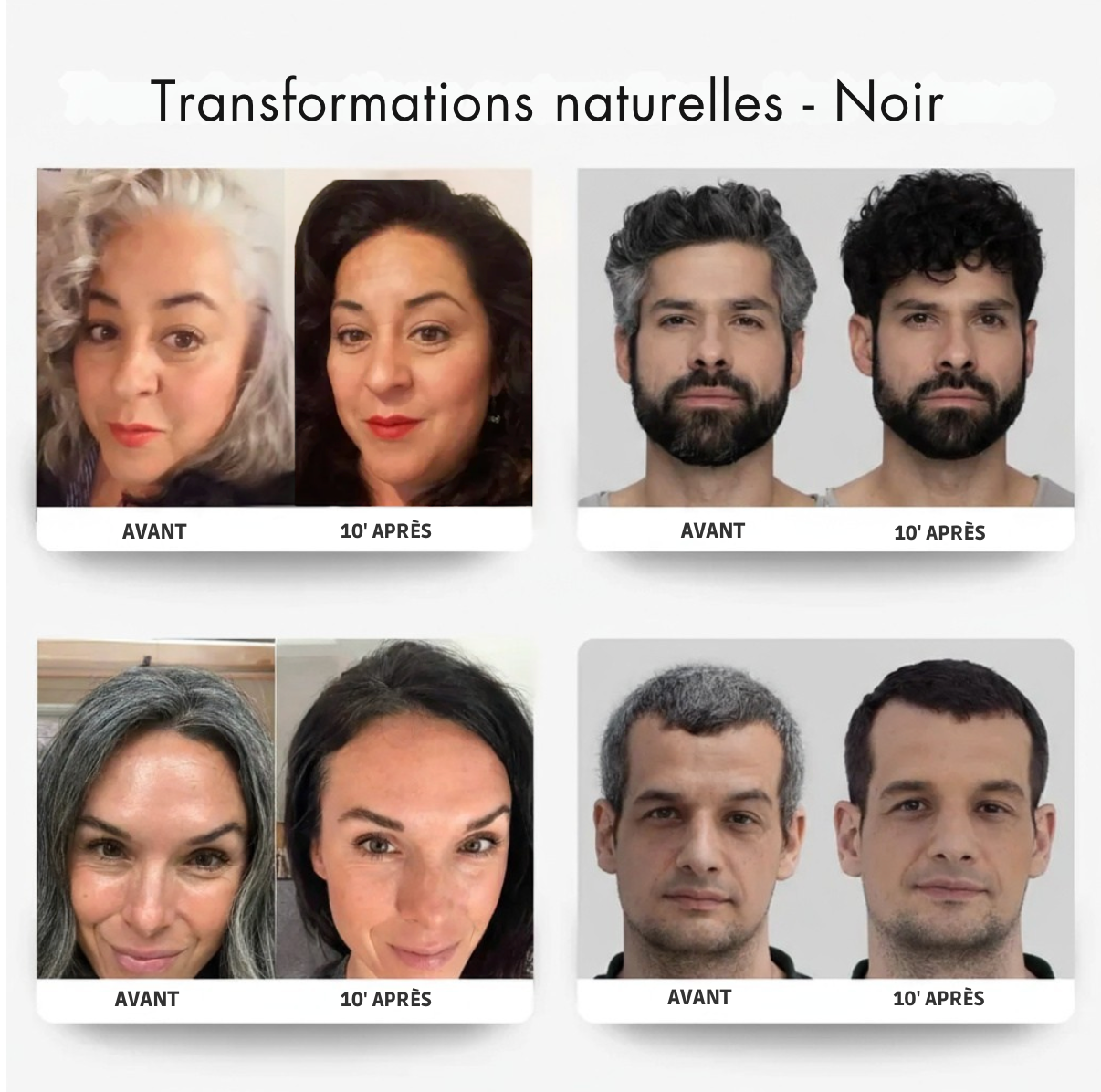 Shampoing colorant instantané