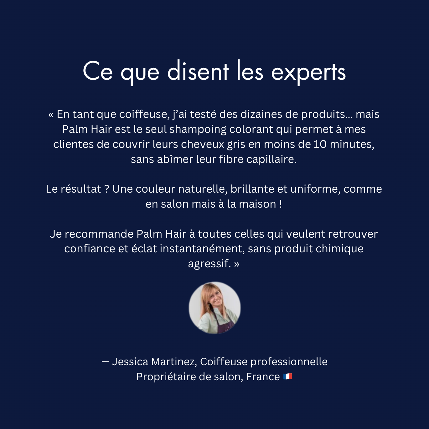 Shampoing colorant instantané