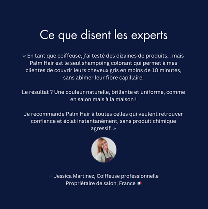 Shampoing colorant instantané