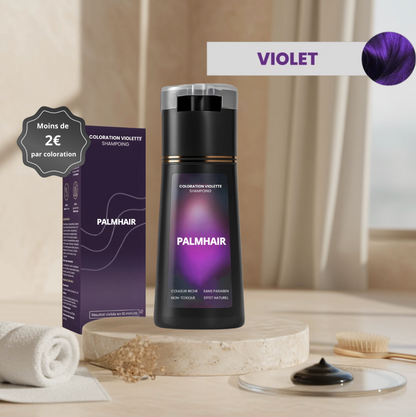 Shampoing colorant instantané