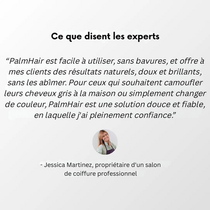 PalmHair™ - Shampoing colorant instantané