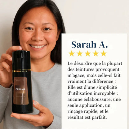 PalmHair™ - Shampoing colorant instantané