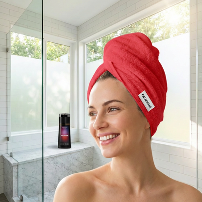Serviette cheveux en microfibre | PalmHair